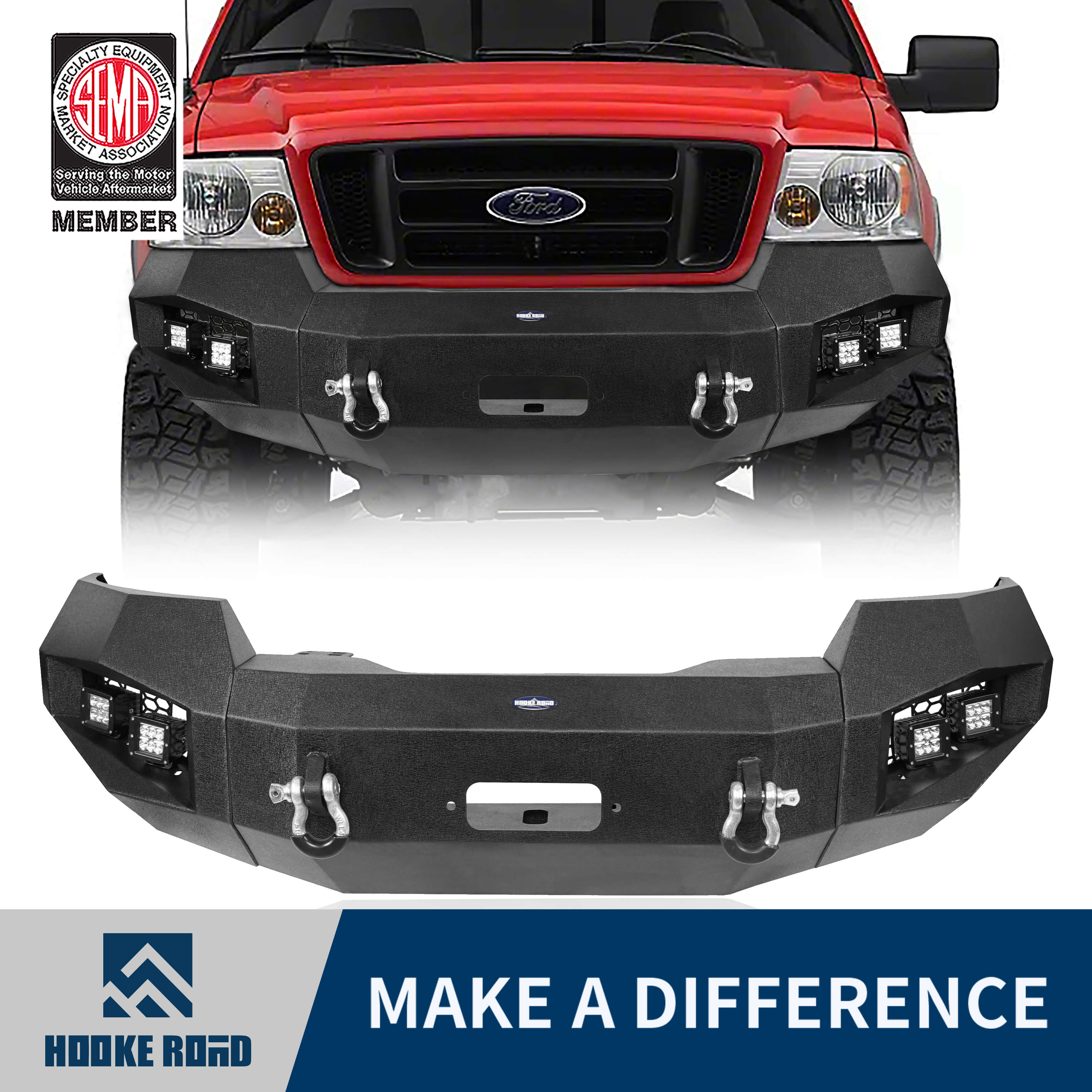 2004 ford f150 aftermarket store front bumper