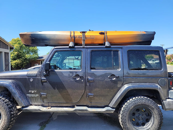 How to Tie Things on Car Roof Rails Without Installing a Roof Rack?