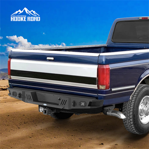 Load image into Gallery viewer, Hooke Road 1992-1996 Ford Rear Bumper F-150 F-250 F-350 b8541 3
