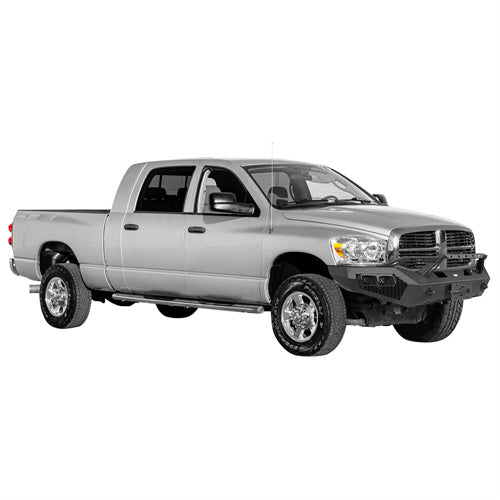 2006-2009 Ram 2500 3500 Front Bumper with Winch Plate Hooke Road b6481 3