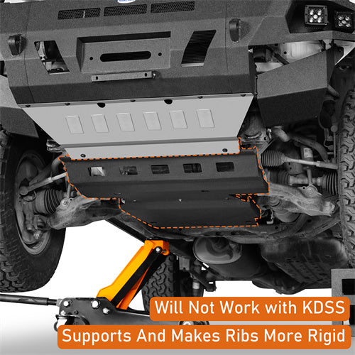 Hooke Road 2010-2024 Toyota 4Runner Front Skid Plate b9108s 8