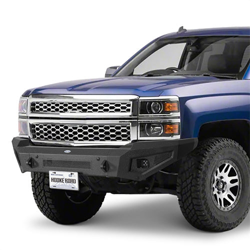 Hooke Road 2014-2015 Chevy Silverado 1500 Front Bumper b9035 3