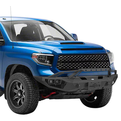 Load image into Gallery viewer, 2014-2021 Toyota Tundra Front Bumper with Winch Plate Hooke Road b5010ab 2
