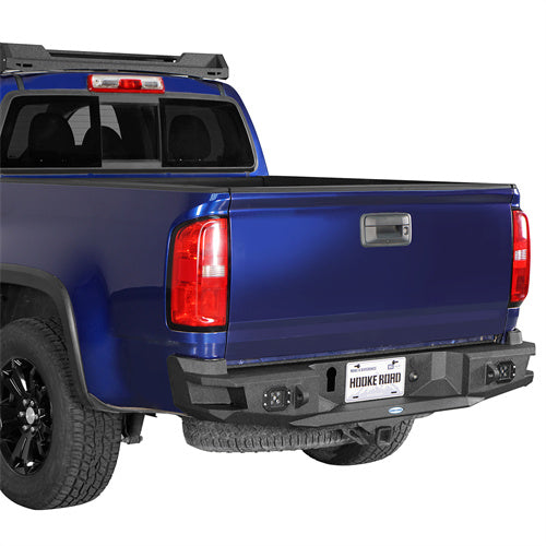 Load image into Gallery viewer, Hooke Road 2015-2022 Chevy Colorado &amp; GMC Canyon Steel Rear Bumper, Excluding ZR2 Models b9110s 3
