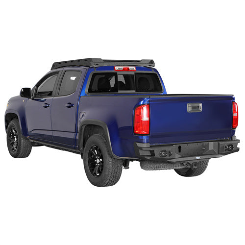 Load image into Gallery viewer, Hooke Road 2015-2022 Chevy Colorado &amp; GMC Canyon Steel Rear Bumper, Excluding ZR2 Models b9110s 5
