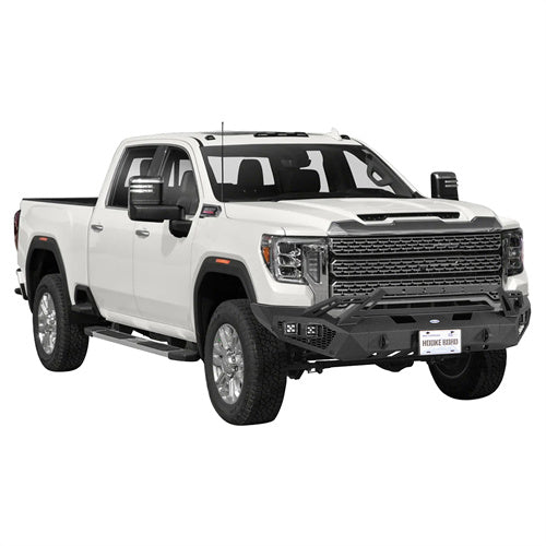 Load image into Gallery viewer, Hooke Road 2020-2023 GMC Sierra 2500HD/3500HD Front Bumper with Winch Plate &amp; 4 × LED Lights b9206ab 3
