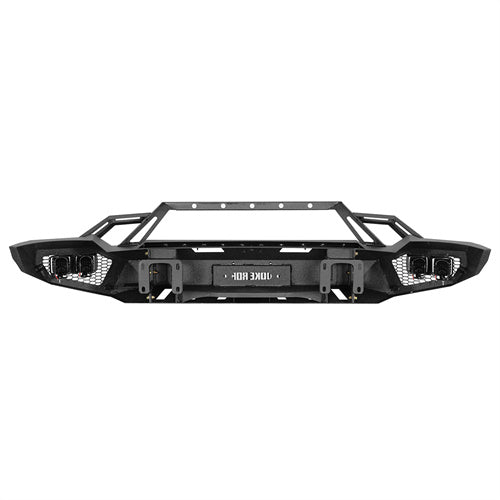 Load image into Gallery viewer, Hooke Road 2020-2023 GMC Sierra 2500HD/3500HD Front Bumper with Winch Plate &amp; 4 × LED Lights b9206ab 6
