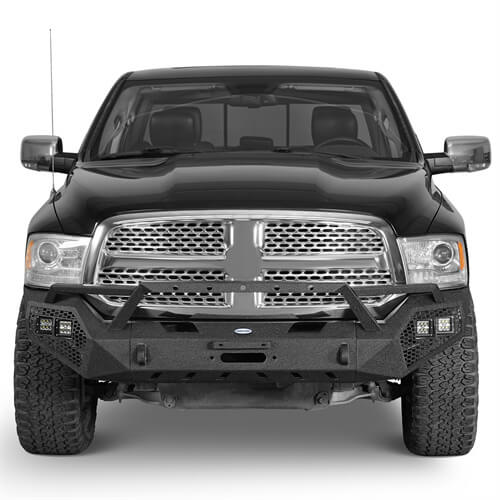 2013-2018 Ram 1500 Aftermarket Front Bumper 4x4 Truck Parts - Hooke Road b6020s 3