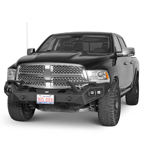 2013-2018 Ram 1500 Aftermarket Front Bumper 4x4 Truck Parts - Hooke Road b6020s 4