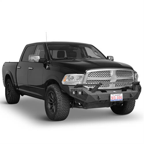 2013-2018 Ram 1500 Aftermarket Front Bumper 4x4 Truck Parts - Hooke Road b6020s 5