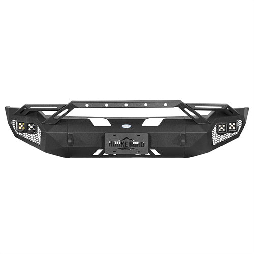 Load image into Gallery viewer, Hooke Road Aftermarket Front Bumper w/ Winch Plate &amp; 4 × LED Lights for 2006-2008 Ram 1500 b6506ab 5
