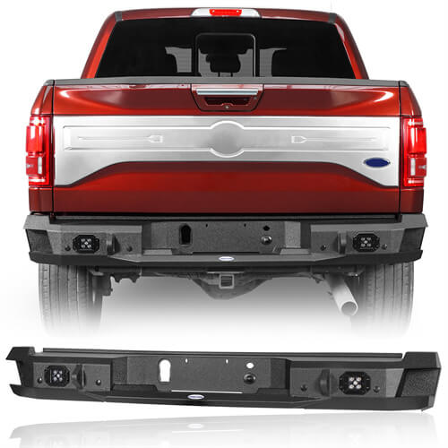 2015-2017 Ford F-150 Rear Bumper Aftermarket Bumper Pickup Truck Parts ...