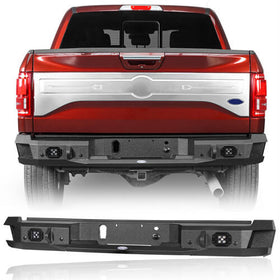 2015-2017 Ford F-150 Rear Bumper Aftermarket Bumper Pickup Truck Parts - Hooke Road b8284 2