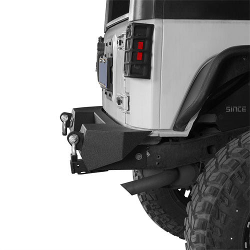 HookeRoad Blade Front Bumper & Different Trail Rear Bumper Combo for 2007-2018 Jeep Wrangler JK JKU Hooke Road HE.2031+2030 8