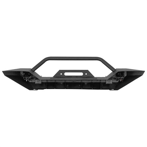 HookeRoad Different Trail Front Bumper w/Winch Plate for 1987-2006 Jeep Wrangler TJ YJ b1012bs 6