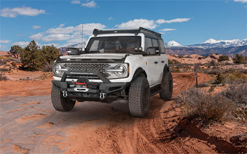 2021-2023 Ford Bronco (Excluding Raptor) DiscoveryⅠFront Bumper w/72W Light Bar - Hooke Road b8912s 16