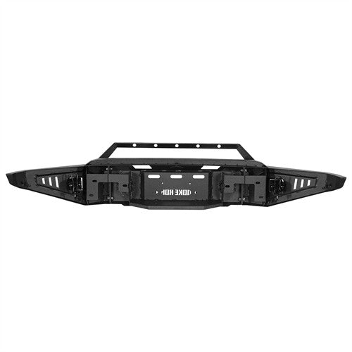 Load image into Gallery viewer, Hooke Road 2021-2023 Ford F-150 Front Bumper w/ Winch Plate &amp; LED Spotlights Excluding Raptor b8300 6
