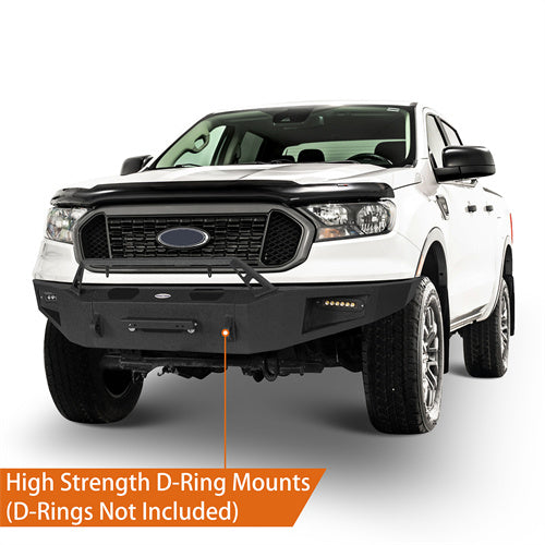 Load image into Gallery viewer, Hooke Road Ford Heavy Duty Front Winch Bumper Replacement (19-23 Ranger) b8801 8
