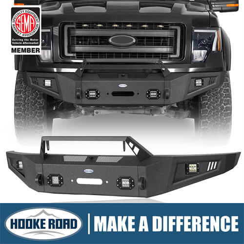 F-150 Ford Front Bumper for 2009-2014 Ford F-150, Excluding Raptor ...