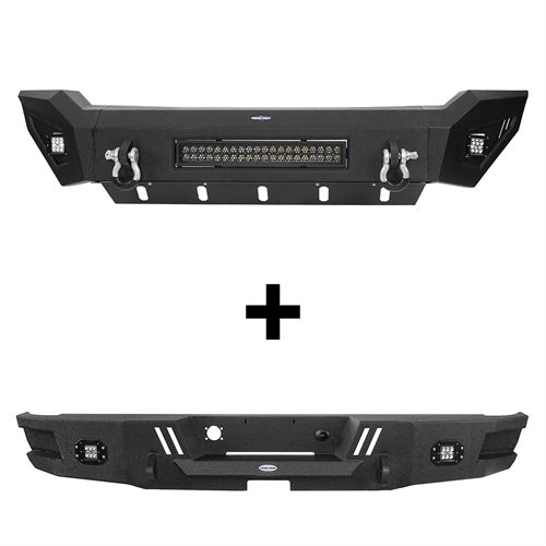 Load image into Gallery viewer, Hooke Road Full Width Front Bumper &amp; Rear Bumper(06-08 Ram 1500) - HR
