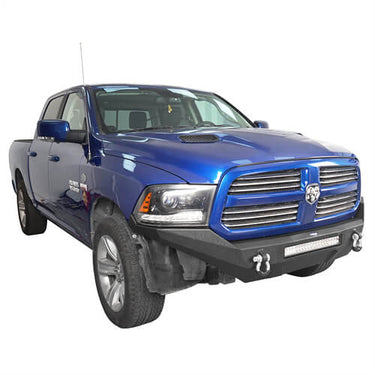 HookeRoad Dodge Ram Front Bumper & Rear Bumper for 2013-2018 Dodge Ram ...