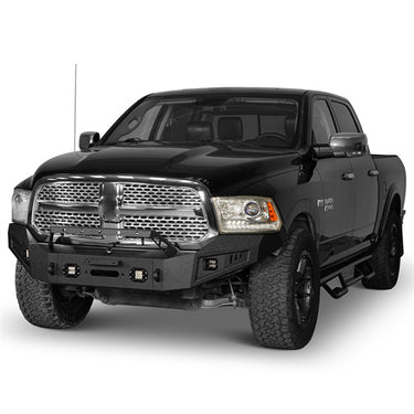 Dodge Ram Full Width Front Bumper w/Winch Plate for 2013-2018 Dodge Ram ...