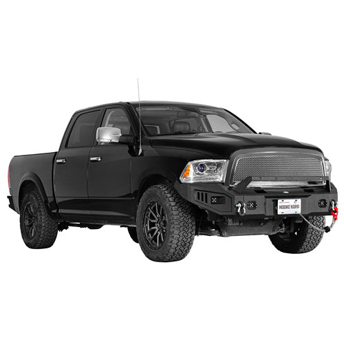 Load image into Gallery viewer, Hooke Road Full-Width Front Bumper with winch plate for 2009-2012 Ram 1500 b6202s 3
