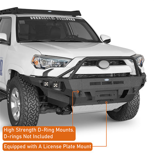 Load image into Gallery viewer, Hooke Road Full Width Front Bumper with Winch Plate for 2014-2024 Toyota 4Runner b9812sab 10
