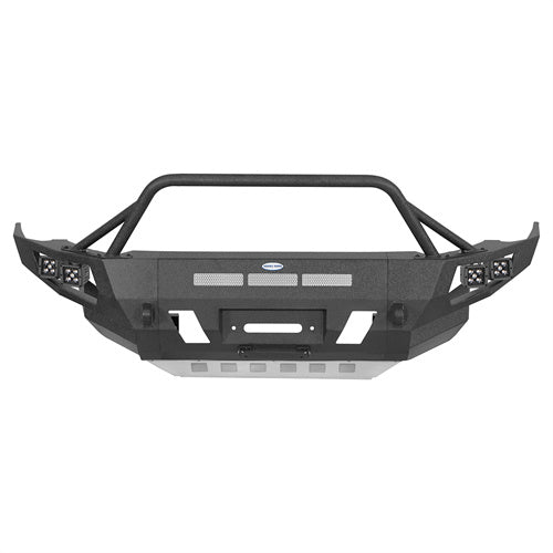 Load image into Gallery viewer, Hooke Road Full Width Front Bumper with Winch Plate for 2014-2024 Toyota 4Runner b9812sab 5
