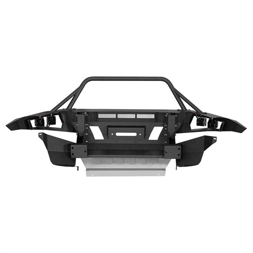 Load image into Gallery viewer, Hooke Road Full Width Front Bumper with Winch Plate for 2014-2024 Toyota 4Runner b9812sab 6
