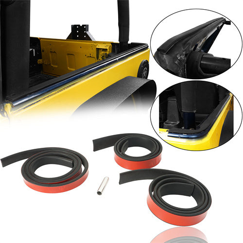 Load image into Gallery viewer, Hooke Road Hardtop Seal Kit 3-Piece for 1997-2006 Jeep Wrangler TJ Hardtops mmr10034  1
