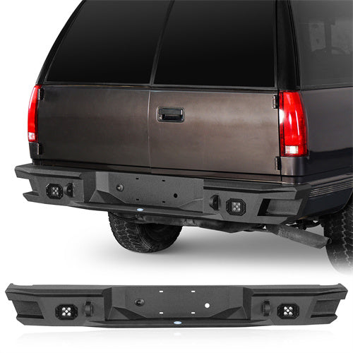 Load image into Gallery viewer, Hooke Road Heavy-duty Rear Bumper for 1992-1999  Chevy Suburban Tahoe/GMC Yukon b7230s 1
