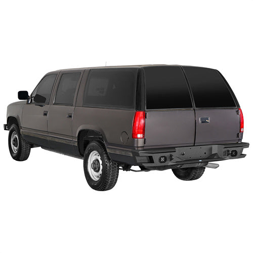 Load image into Gallery viewer, Hooke Road Heavy-duty Rear Bumper for 1992-1999  Chevy Suburban Tahoe/GMC Yukon b7230s 3
