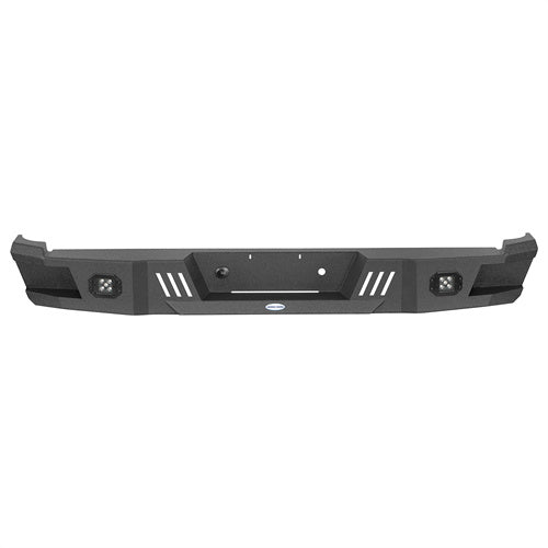 Hooke Road Heavy-duty Steel Rear Bumper for Chevy C/K 1500 2500 Fleetside 1988-1998 b9084 5