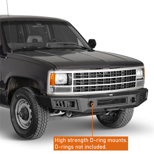 Load image into Gallery viewer, Hooke Road Steel Front Bumper for 1992-1999 Chevy Suburban Tahoe &amp; GMC Yukon b7231s 11
