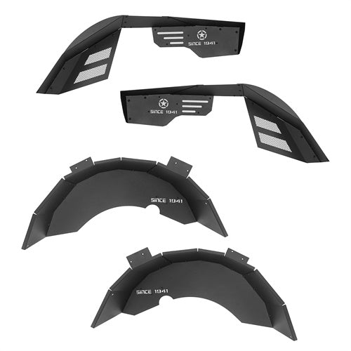 Load image into Gallery viewer, Hooke Road Front &amp; Rear Inner Fender Liners (Jeep Wrangler TJ 97-06)
