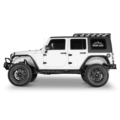 Load image into Gallery viewer, Hooke Road Jeep JK Rear Wheel Well Liners Fender Liners for 2007-2018 Jeep Wrangler JK b2112s 4
