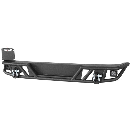 Hooke Road Jeep Wrangler JK Rear Bumper Tube Bumper for 2007-2018 Jeep Wrangler JK  b2102s 6