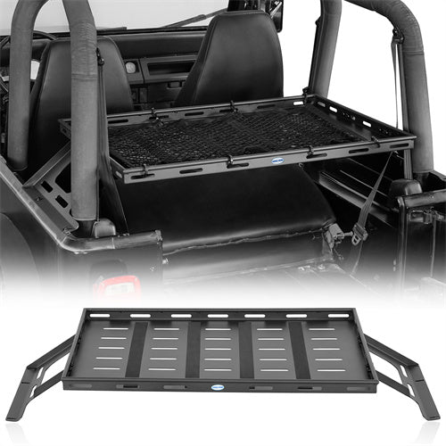 Load image into Gallery viewer, Hooke Road Interior Cargo Rack for 1987-2006 Jeep Wrangler YJ TJ, Excluding Unlimited b1067s 1
