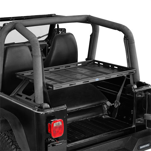 Load image into Gallery viewer, Hooke Road Interior Cargo Rack for 1987-2006 Jeep Wrangler YJ TJ, Excluding Unlimited b1067s 2
