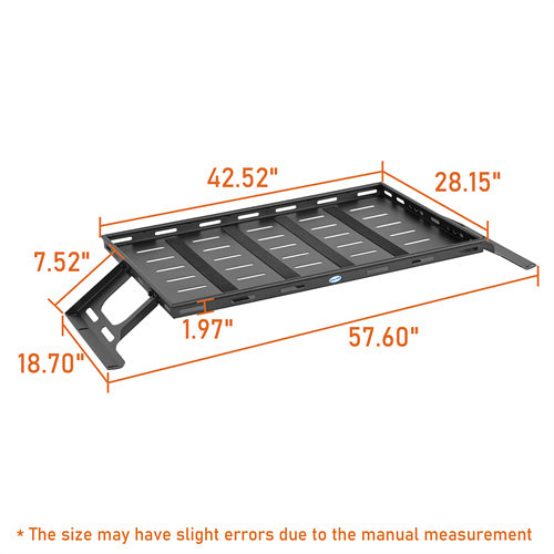 Load image into Gallery viewer, Hooke Road Interior Cargo Rack for 1987-2006 Jeep Wrangler YJ TJ, Excluding Unlimited b1067s 8
