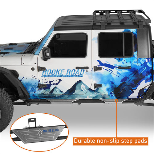 Load image into Gallery viewer, Hooke Road Jeep Gladiator Side Steps for 2020-2025 Jeep Gladiator JT b7023s 6
