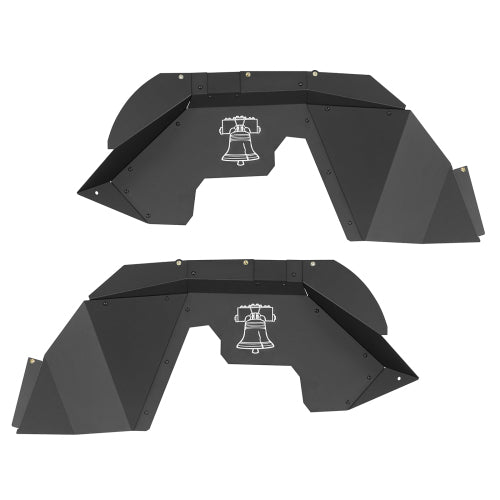 Hooke Road Jeep JK Aluminum Front Inner Fender Liners for 2007-2018 Jeep Wrangler JK b2115s 5