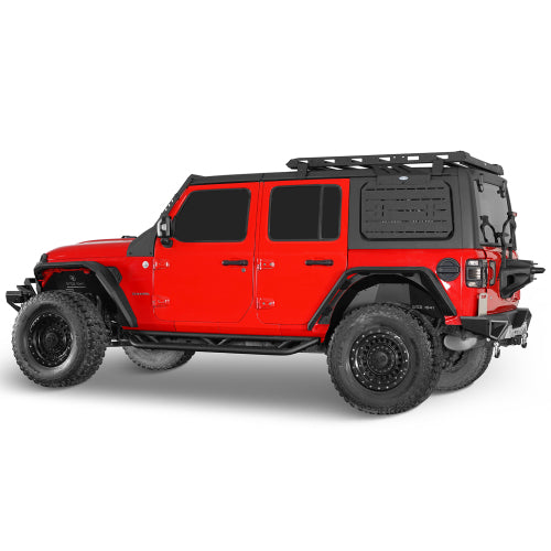 Load image into Gallery viewer, Hooke Road Jeep JL Aluminum Rear Wheel Well Liners for 2018-2024 Jeep Wrangler JL b3070s 3
