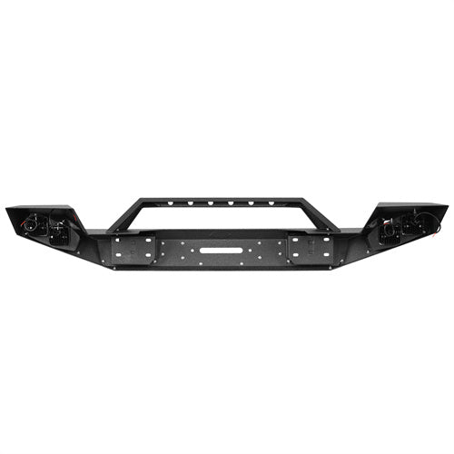 Load image into Gallery viewer, HookeRoad Jeep JL Full Width Front Bumper w/Winch Plate for 2018-2024 Jeep Wrangler JL b3013s 14
