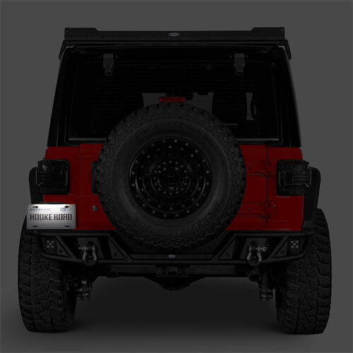 Load image into Gallery viewer, 2018-2024 Jeep Wrangler JL Rear Bumper Aftermarket Bumper 4x4 Jeep Parts - Hooke Road b3063s 5
