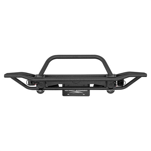 Load image into Gallery viewer, Hooke Road Jeep Tubular Front Bumper for 1997-2006 Jeep Wrangler TJ b1071s  7
