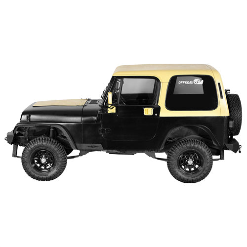 Load image into Gallery viewer, Hooke Road Jeep YJ Front &amp; Rear Fender Flares Kit for 1987-1995 Jeep Wrangler YJ b1066 2
