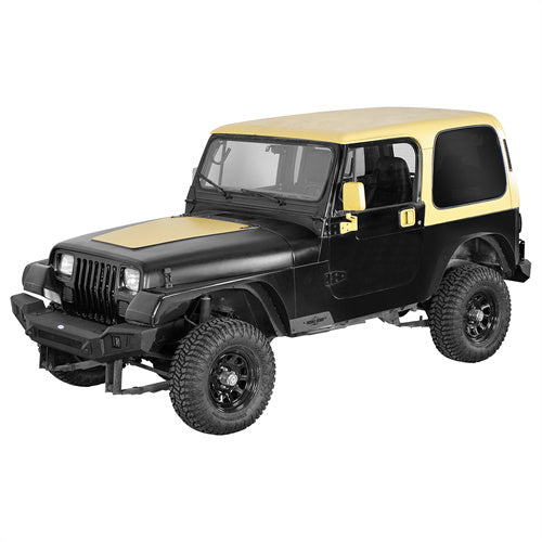 Load image into Gallery viewer, Hooke Road Jeep YJ Front &amp; Rear Fender Flares Kit for 1987-1995 Jeep Wrangler YJ b1066 3
