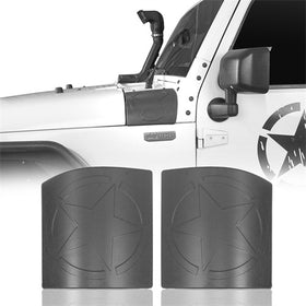 Hooke Road JK Cowl Body Armor Side Corner Guard Cover for 2007-2018 Jeep JK & Wrangler Unlimited JK mmr20159 1